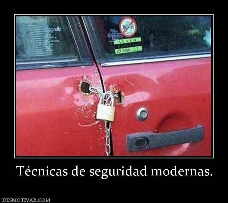 Técnicas de seguridad modernas.