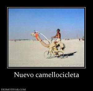 Nuevo camellocicleta