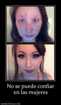 No se puede confiar en las mujeres