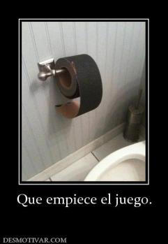 Que empiece el juego.