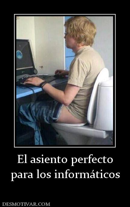 El asiento perfecto para los informáticos