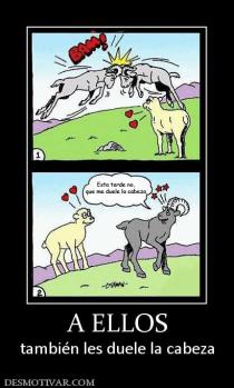 A ELLOS también les duele la cabeza