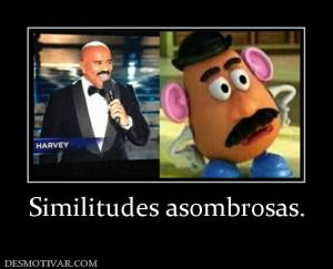 Similitudes asombrosas.