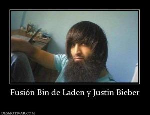 Fusión Bin de Laden y Justin Bieber