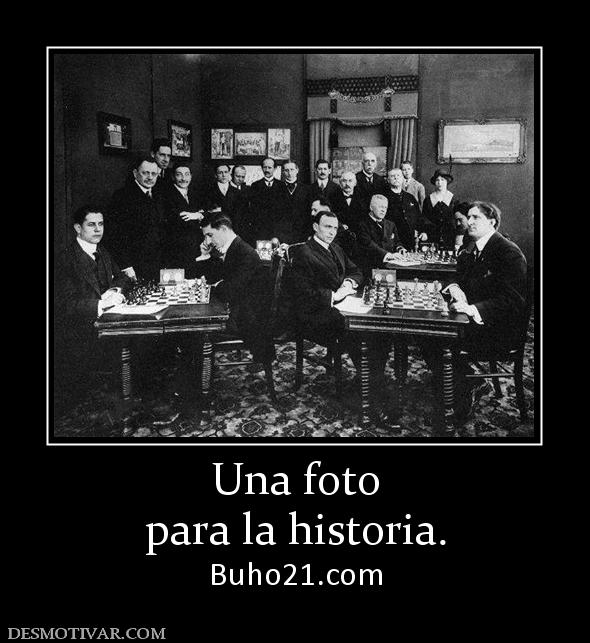 Una foto para la historia. buho21.org