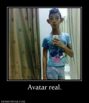 Avatar real.