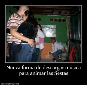 Nueva forma de descargar música para animar las fiestas