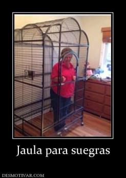 Jaula para suegras