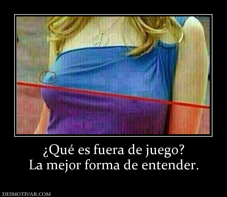¿Qué es fuera de juego? La mejor forma de entender.