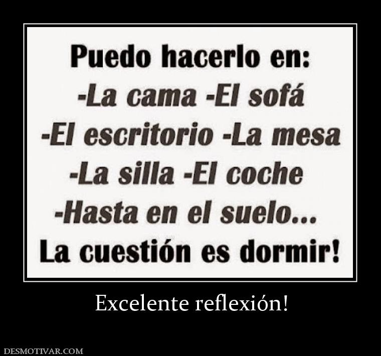 Excelente reflexión!