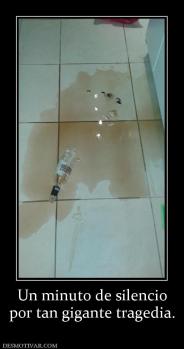 Un minuto de silencio por tan gigante tragedia.