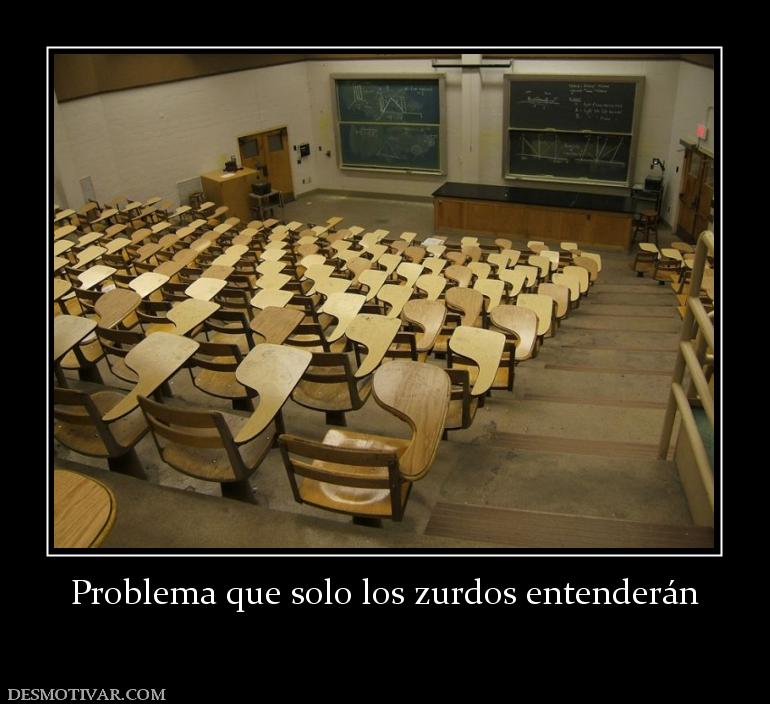 Problema que solo los zurdos entenderá