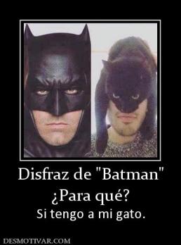 Disfraz de  ¿Para qué?  Si tengo a mi gato.