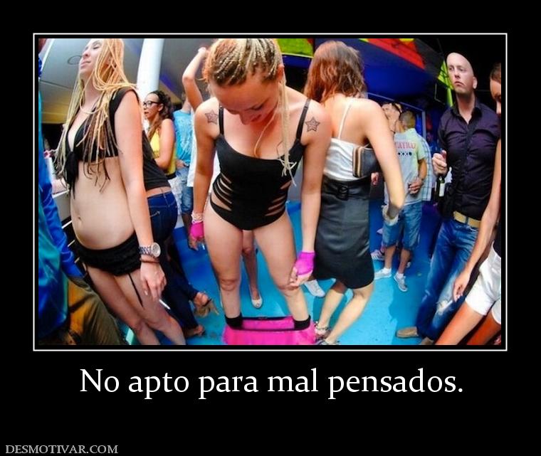 No apto para mal pensados.