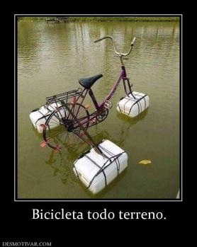 Bicicleta todo terreno.