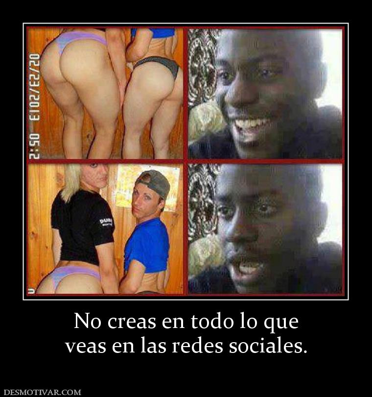 No creas en todo lo que veas en las redes sociales.