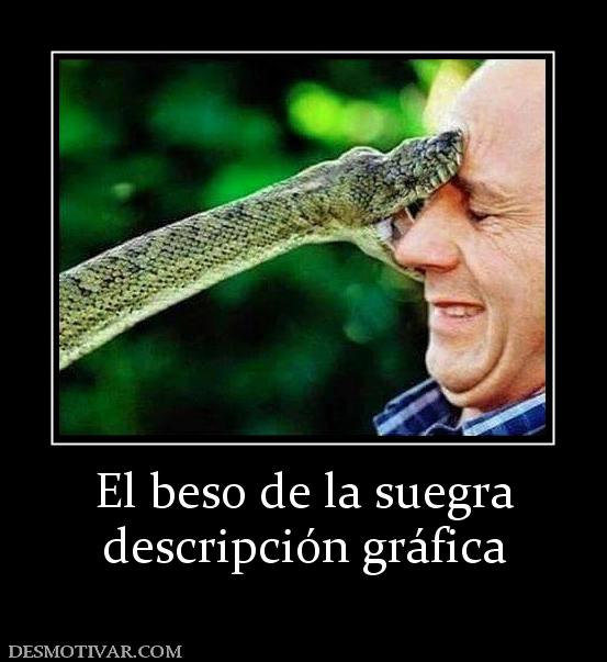 El beso de la suegra descripción gráfica