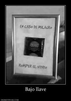 Bajo llave