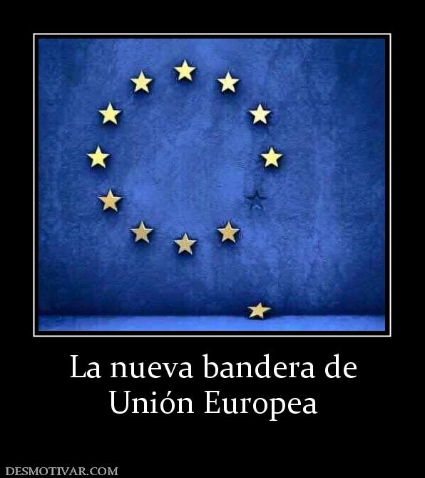 La nueva bandera de Unión Europea