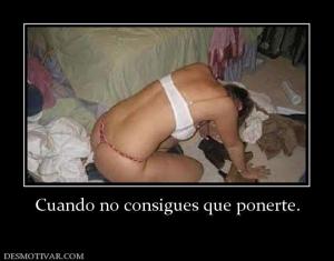 Cuando no consigues que ponerte.