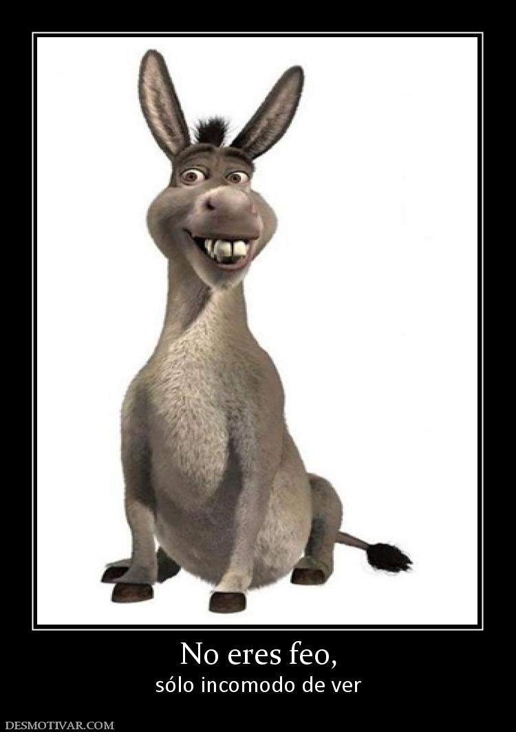 No eres feo, sólo incomodo de ver