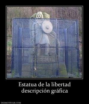Estatua de la libertad descripción gráfica