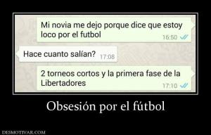 Obsesión por el fútbol