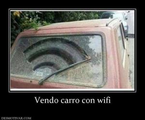 Vendo carro con wifi