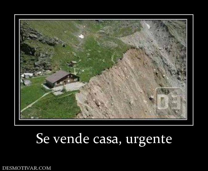 Se vende casa, urgente
