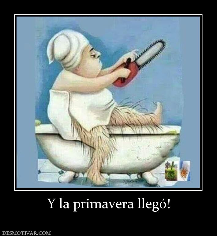 Y la primavera llegó!