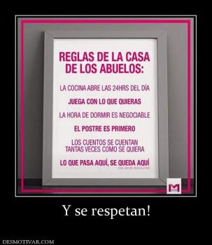 Y se respetan!