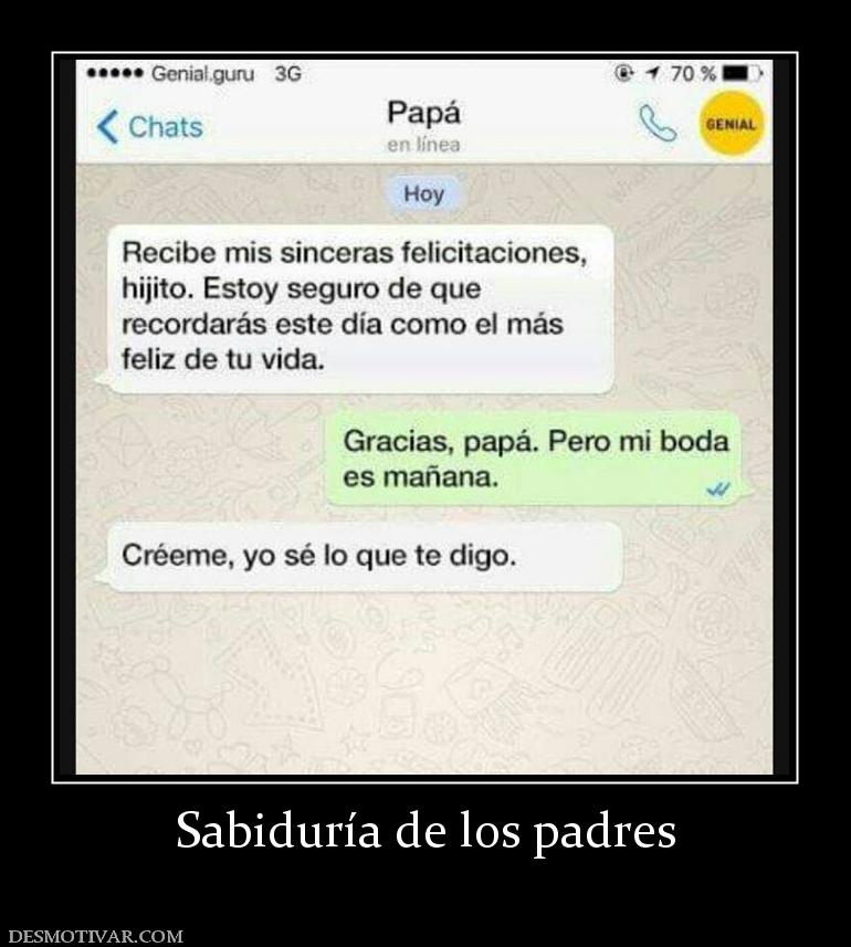 Sabiduría de los padres