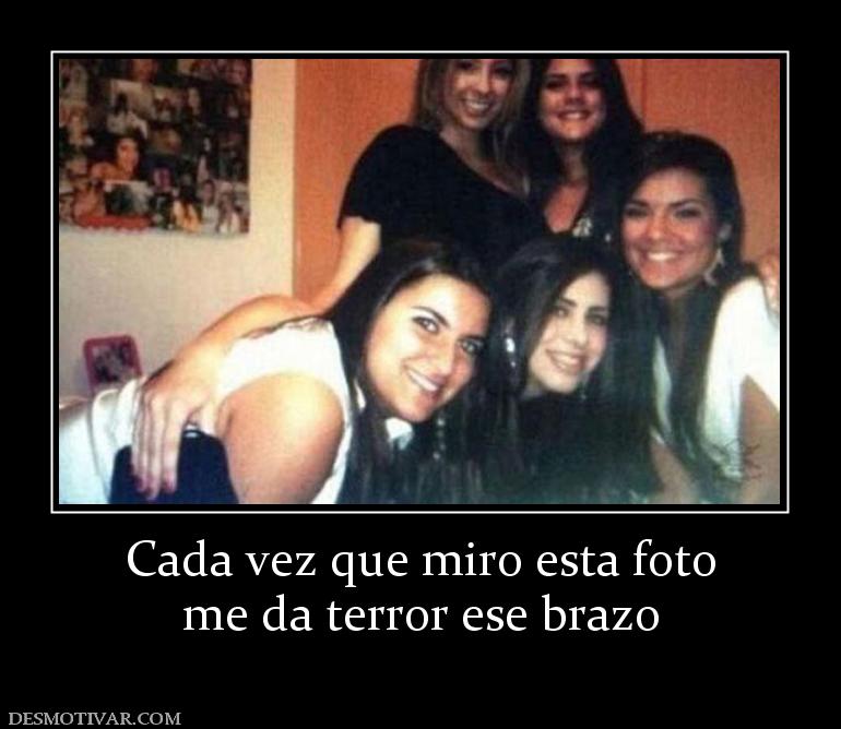 Cada vez que miro esta foto me da terror ese brazo