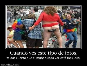 Cuando ves este tipo de fotos, te das cuenta que el mundo cada vez está más loco.