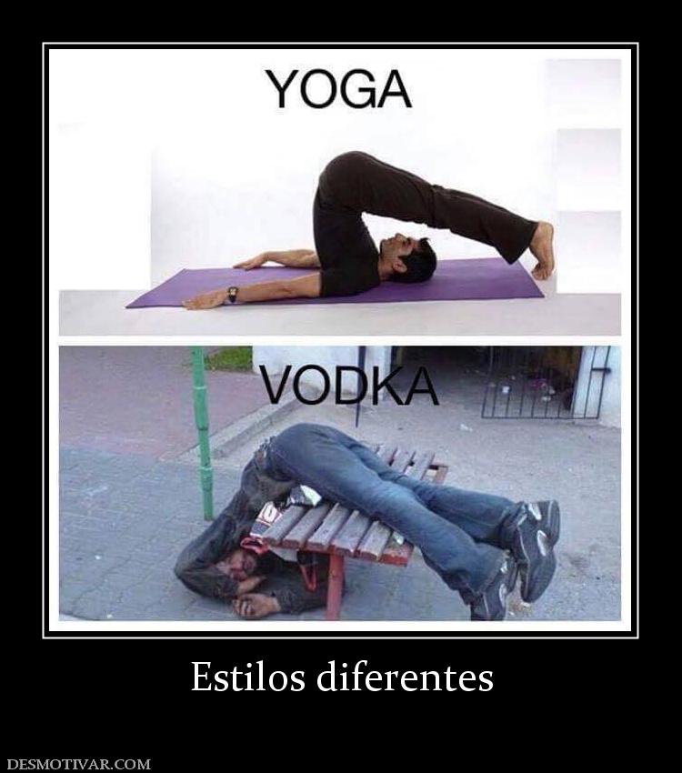 Estilos diferentes