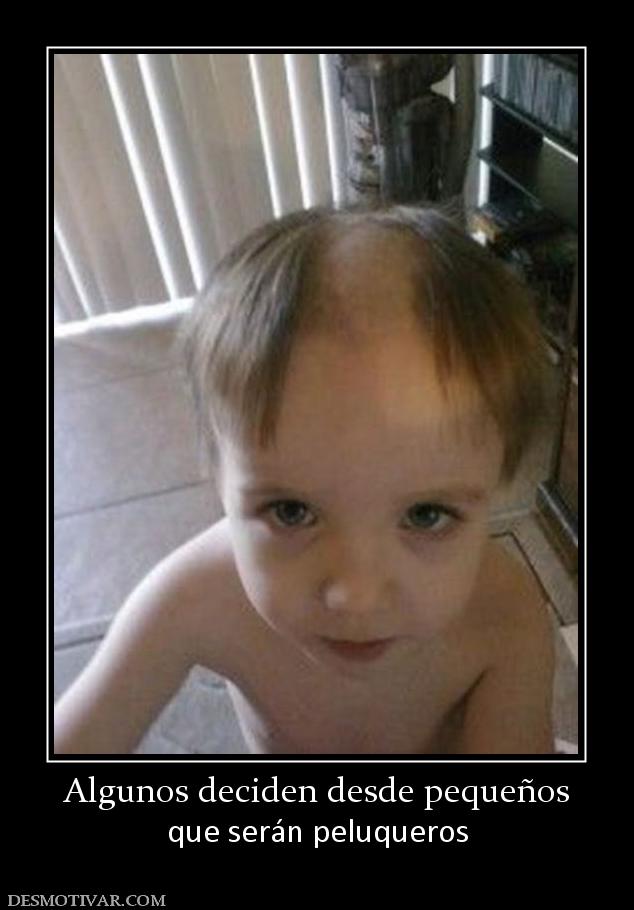 Algunos deciden desde pequeños que serán peluqueros