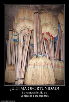 ¡ULTIMA OPORTUNIDAD! Se remata flotilla de vehículos para suegras