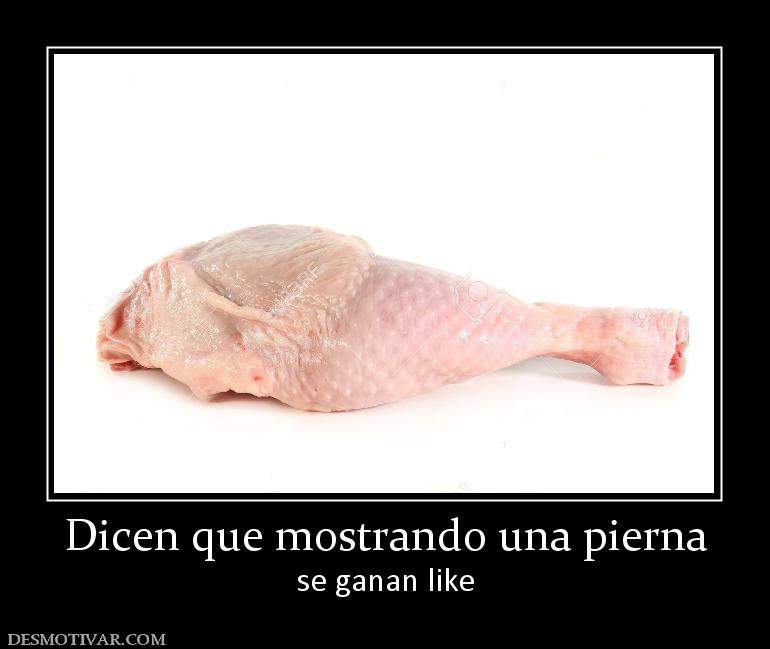 Dicen que mostrando una pierna se ganan like