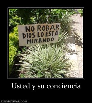 Usted y su conciencia