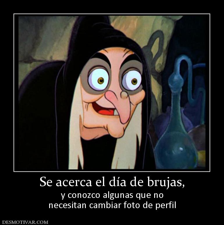 Se acerca el día de brujas, y conozco algunas que no necesitan cambiar foto de perfil
