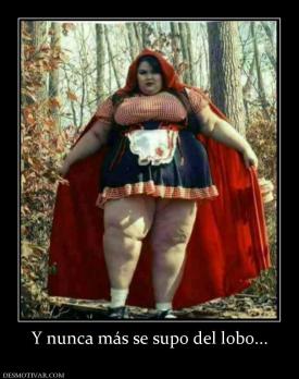 Y nunca más se supo del lobo...