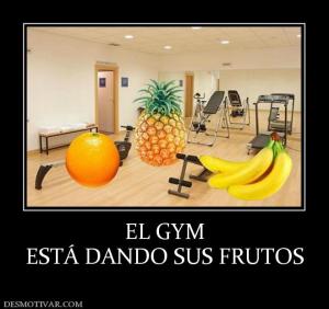 EL GYM ESTÁ DANDO SUS FRUTOS
