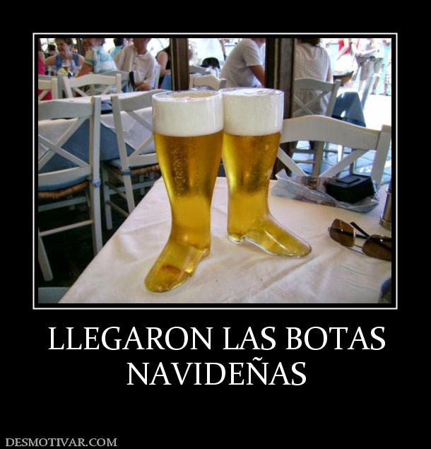 LLEGARON LAS BOTAS NAVIDEÑAS
