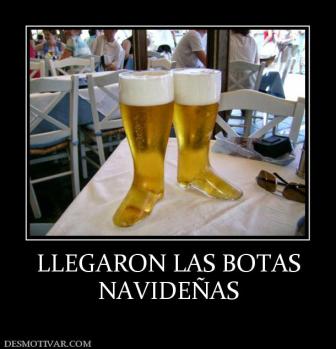 LLEGARON LAS BOTAS NAVIDEÑAS