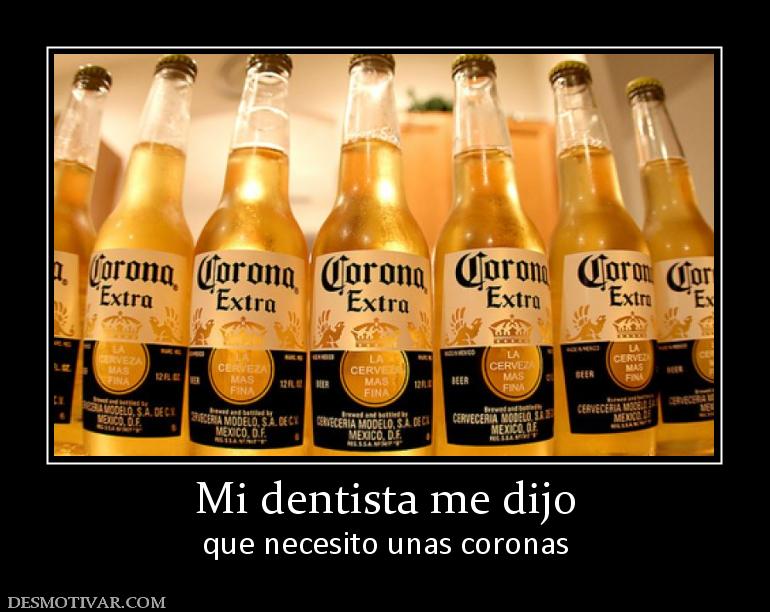 Mi dentista me dijo que necesito unas coronas