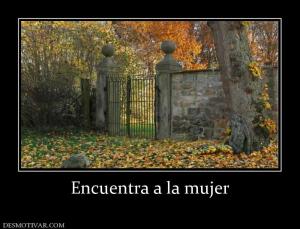 Encuentra a la mujer