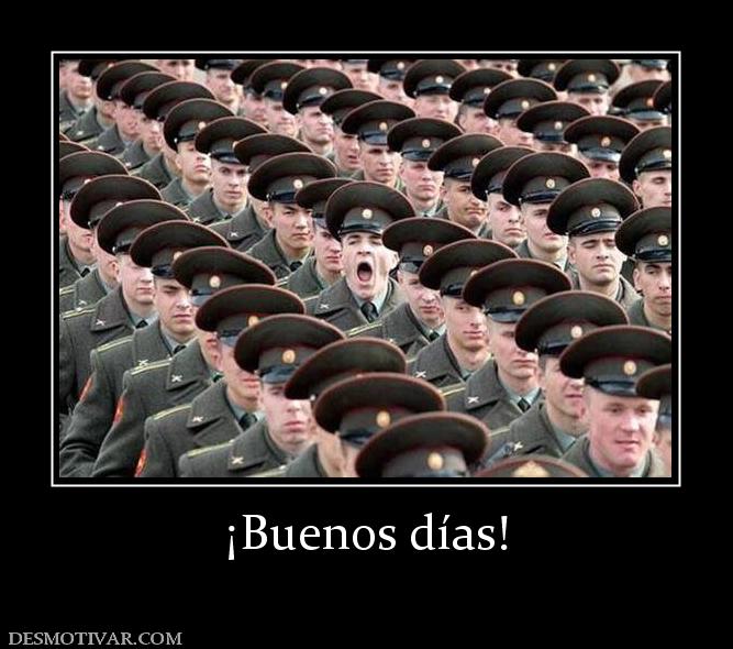 ¡Buenos días!