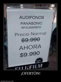 ¡OFERTÓN!