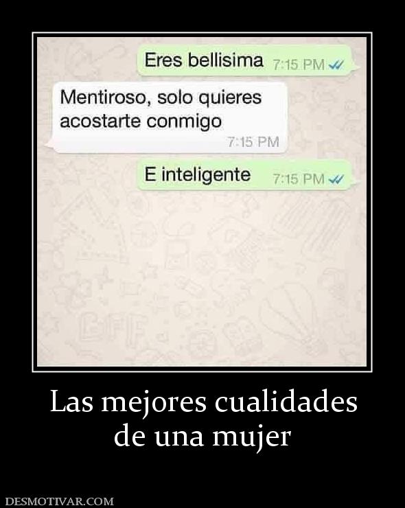 Las mejores cualidades de una mujer
