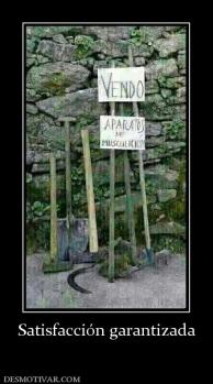Satisfacción garantizada